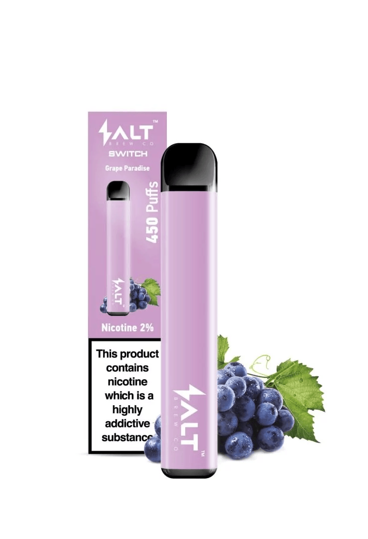 SALT SwitchDisposable Vape Pod Grape Paradise Salt Switch COM