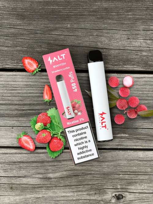 SALT Switch Disposable Vape Pod Strawberry Lychee Salt Switch COM