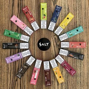 Variedade de sabores de cigarros eletrônicos descartáveis ​​SALT SWITCH