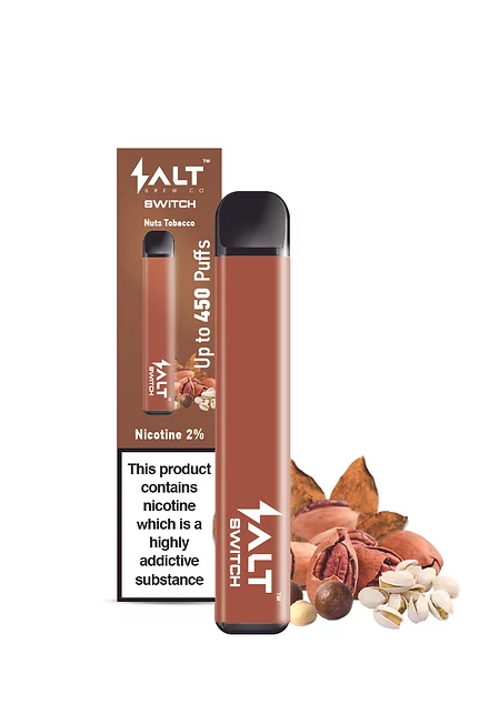 SALT Switch-Disposable Vape Pod | Nuts Tobacco