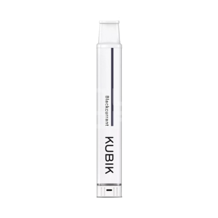 Kubík – Jednorázová e-cigareta 600 šluků | Černý rybíz
