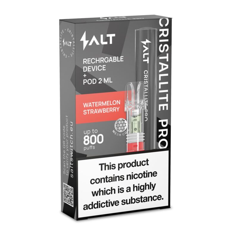 ZARIADENIE SALT CRISTALLITE PRO - SÝTA ČIERNA