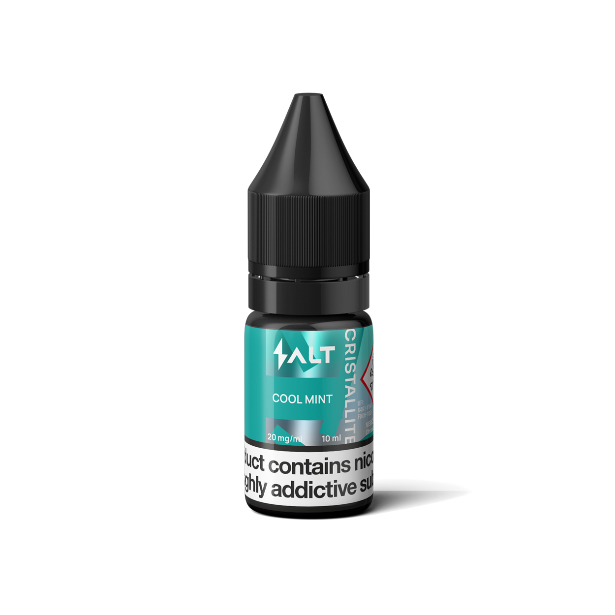 E-LIQUID | SALT CRISTALLITE Cool Mint 10ml - Image 2