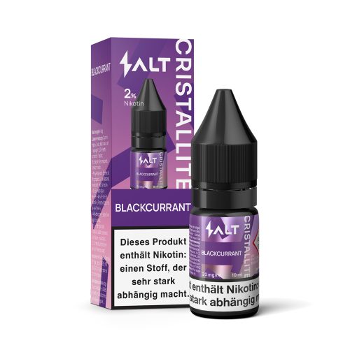 E-LIQUID | SALT CRISTALLITE Blackcurrant 10ml